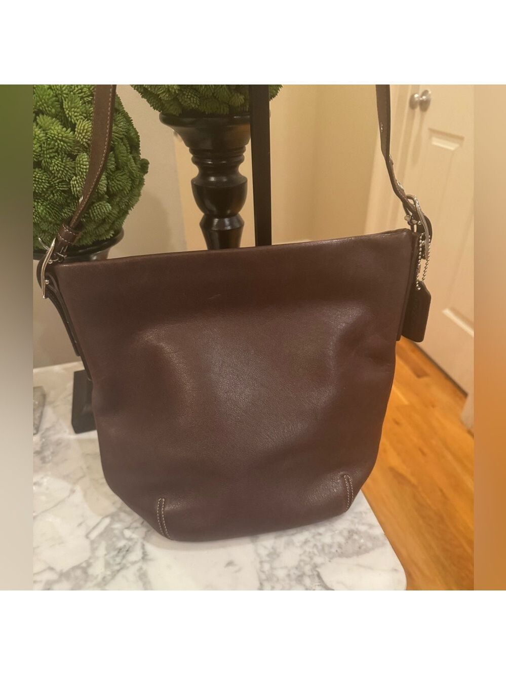 Coach - Vintage 9186 Legacy SoHo Bucket Bag - Mahogany EUC